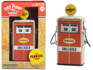 1:18 "Pennzoil" 1954 Tokheim 350 Gas Pump - Vintage Gas/Petrol Pump -- Series 14