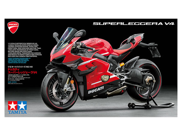 1:12 Ducati Panigale V4 Superleggera -- PLASTIC KIT -- Tamiya 14140