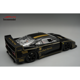 1:18 Ferrari F40 LM 1996 -- JPS Black w/Black Wheels -- Tecnomodel