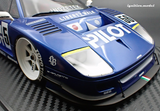 1:18 Ferrari F40 by Liberty Walk -- #56 PILOT Blue -- Ignition Model IG3753