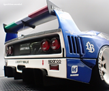 1:18 Ferrari F40 by Liberty Walk -- #56 PILOT Blue -- Ignition Model IG3753