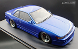 1:18 Nissan S13 Silvia VERTEX -- Blue Metallic -- Ignition Model IG3587