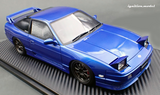1:18 Nissan 180SX Type X (RPS13) -- Blue Metallic -- Ignition Model IG3766