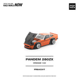 (Pre-Order) 1:64 Datsun 280ZX PANDEM -- Orange -- Pop Race