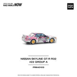 1:64 Nissan R32 Skyline GTR -- JTC 1991 #22 AXIA -- Pop Race