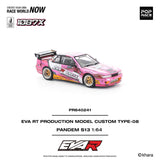 (Pre-Order) 1:64 Nissan S13 Silvia PANDEM -- Pink EVA RT Production Model-08 -- Pop Race