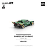 (Pre-Order) 1:64 Lotus Elise PANDEM -- Green -- Pop Race