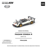 (Pre-Order) 1:64 Pagani Zonda R -- White -- Pop Race