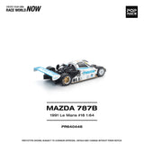 (Pre-Order) 1:64 1991 Le Mans 24h -- #18 Mazda 787B -- Pop Race