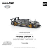 (Pre-Order) 1:64 Pagani Zonda R -- Carbon Fibre -- Nurburgring Lap Record -- Pop Race