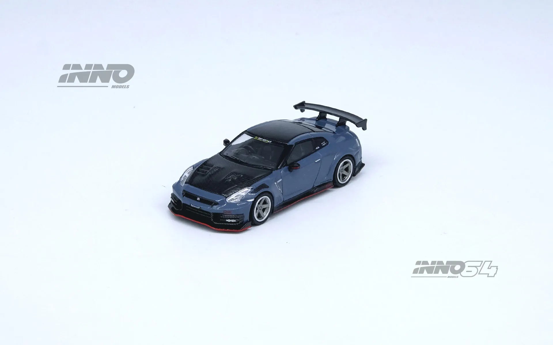 1:64 Nissan GT-R (R35) TOP SECRET -- Stealth Grey Hong Kong Expo -- IN