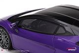 (Pre-Order) 1:18 Lamborghini Temerario -- Viola Pasifae (Purple) -- TopSpeed Model