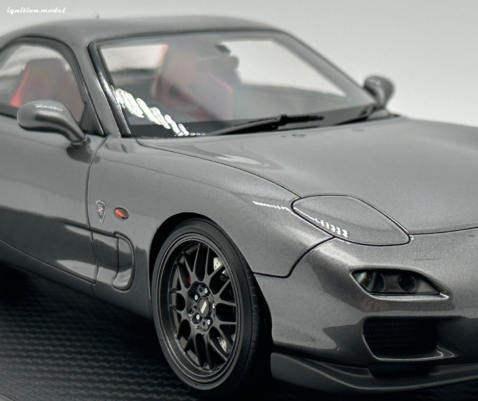 1:18 Mazda RX-7 (FD3S) Spirit R Type A -- Grey Metallic -- Ignition Mo