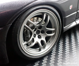 1:18 Initial D -- Nissan Skyline GT-R (BNR32) Gun Grey Metallic -- Ignition Model IG3545