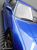 1:18 Nissan 180SX Type X (RPS13) -- Blue Metallic -- Ignition Model IG3766