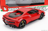 1:18 Ferrari 296 GTB -- Rosso Corsa Red -- Bburago