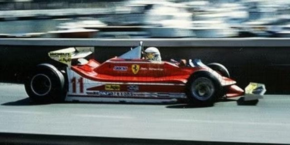 (Pre-Order) 1:18 1979 Jody Scheckter -- #11 Scuderia Ferrari 312T4 -- Bburago F1