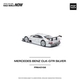 1:64 Mercedes-Benz AMG CLK GTR -- Silver -- Pop Race