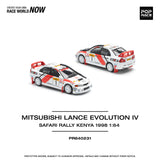 1:64 1998 Safari Kenya Rally -- #1 Mitsubishi Lancer Evo IV (4) -- Pop Race