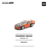 (Pre-Order) 1:64 Datsun 280ZX PANDEM -- Orange -- Pop Race