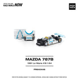 (Pre-Order) 1:64 1991 Le Mans 24h -- #18 Mazda 787B -- Pop Race