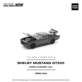 (Pre-Order) 1:64 Shelby Mustang GT500 -- Dark Chrome Series -- Pop Race