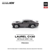 (Pre-Order) 1:64 Nissan Laurel C130 -- Metallic Grey -- Pop Race