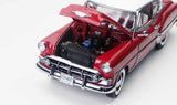 1:18 1953 Chevrolet Bel Air Hard Top Coupe -- Target Red/White -- Sunstar