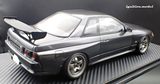 1:18 Initial D -- Nissan Skyline GT-R (BNR32) Gun Grey Metallic -- Ignition Model IG3545