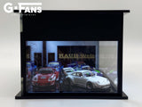 1:64 Porsche RWB Showroom Diorama Display with LEDs -- G-Fans 710002
