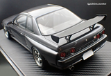 1:18 Initial D -- Nissan Skyline GT-R (BNR32) Gun Grey Metallic -- Ignition Model IG3545