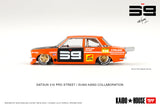 1:64 Datsun 510 Pro Street -- SK510 Orange -- KaidoHouse x Mini GT