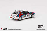 1:64 Lancia Delta HF Integrale -- Martini 1992 Rally 1000 Lakes Winner #3 -- Min