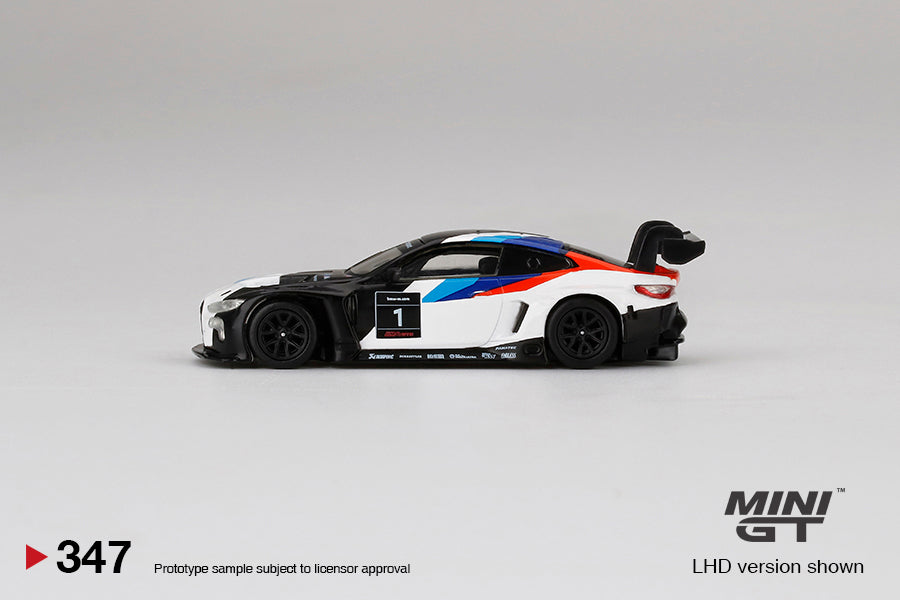 1:64 BMW M4 GT3 2021 -- Presentation Livery -- Mini GT