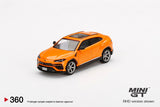 1:64 Lamborghini Urus -- Arancio Borealis Orange -- Mini GT