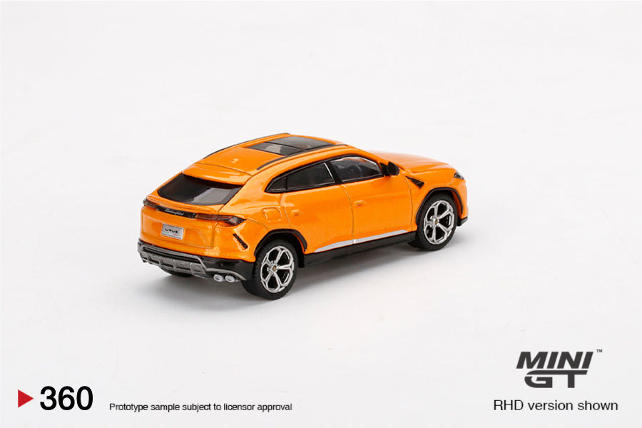 1:64 Lamborghini Urus -- Arancio Borealis Orange -- Mini GT