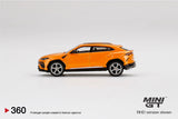 1:64 Lamborghini Urus -- Arancio Borealis Orange -- Mini GT