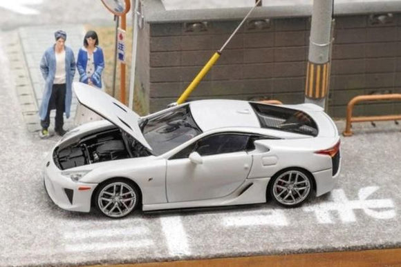 1:64 Lexus LFA -- White -- Focal Horizon/Model 1