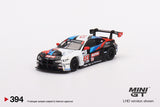 1:64 BMW M4 GT3 -- #24 BMW Team RLL 2022 IMSA Daytona 24 Hrs -- Mini GT