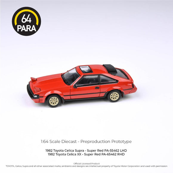 1:64 1984 Toyota Celica XX A60 -- Super Red -- PARA64