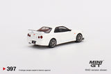 1:64 Nissan Skyline GT-R (R34) V-Spec N1 -- White -- Mini GT