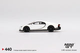 1:64 Bugatti Chiron Super Sport -- White -- Mini GT
