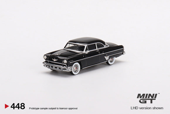 1:64 Lincoln Capri 1954 -- Black -- Mini GT