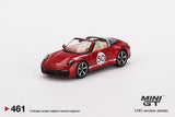 1:64 Porsche 911 Targa 4S Heritage Design Edition -- Cherry Red -- Mini GT