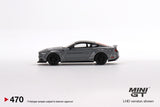 1:64 Ford Mustang GT LB-Works -- Grey -- Mini GT