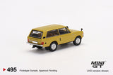 1:64 Land Rover Range Rover 1971 -- Bahama Gold -- Mini GT