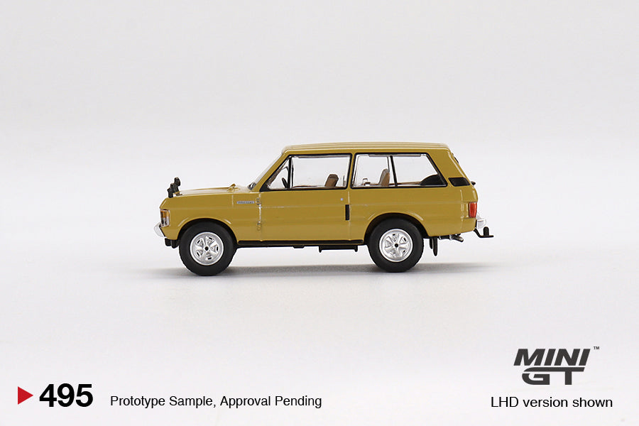 1:64 Land Rover Range Rover 1971 -- Bahama Gold -- Mini GT