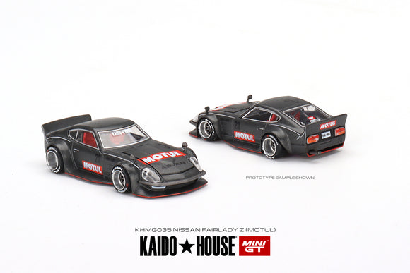 1:64 Datsun KAIDO Fairlady Z -- MOTUL V1 -- KaidoHouse x Mini GT