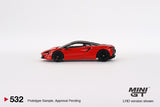 1:64 McLaren Artura -- Vermillion Red -- Mini GT