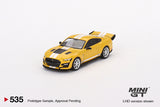 1:64 Ford Shelby GT500 Dragon Snake Concept -- Yellow -- Mini GT